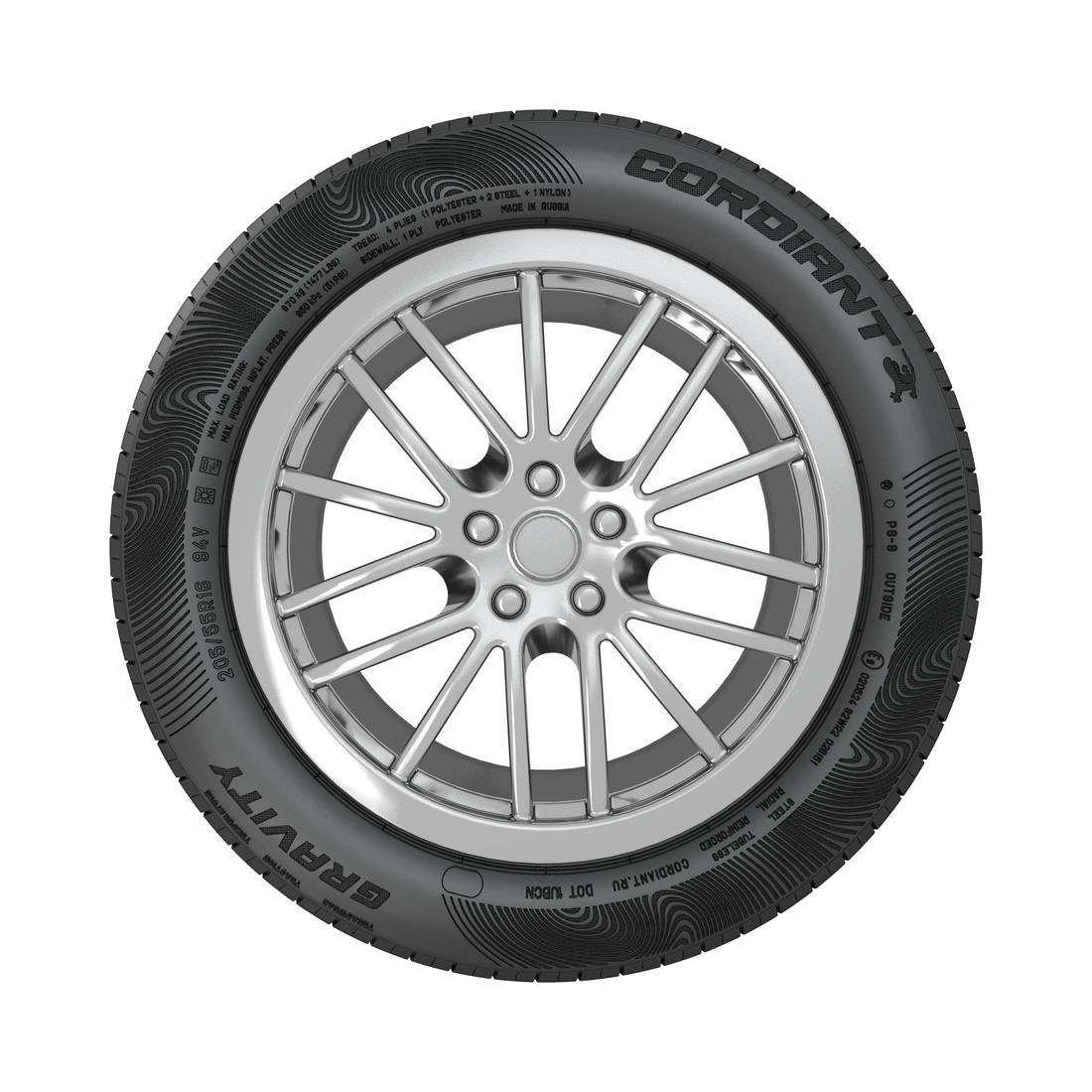 215/65  R16  Cordiant GRAVITY SUV 102H Вид 2